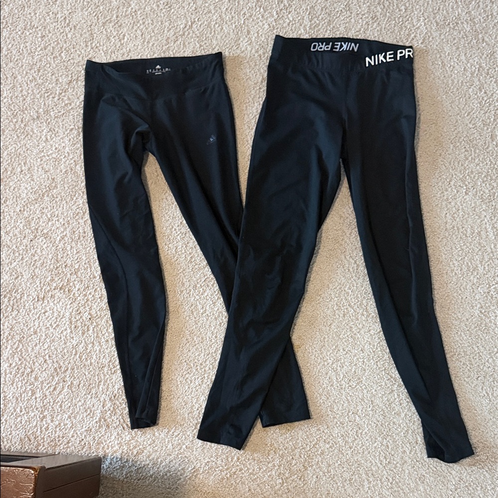 Nike Pro Black Athletic Leggings